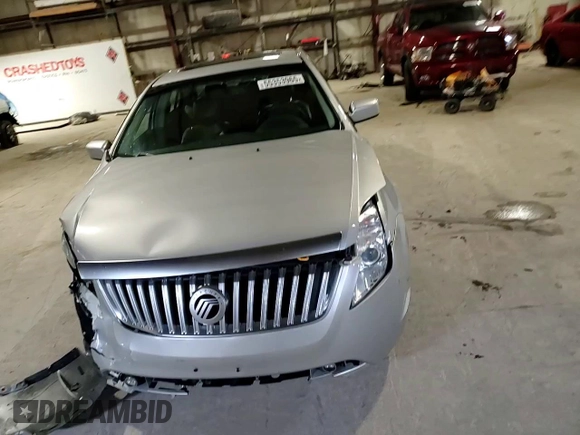2010 Mercury Milan Premier with VIN 3MEHM0JA3AR620050, listed as a Copart auction lot 55353965 with 70,021 mi miles and Salvage title. Bid and sale history available at DreamBid. Image 13.