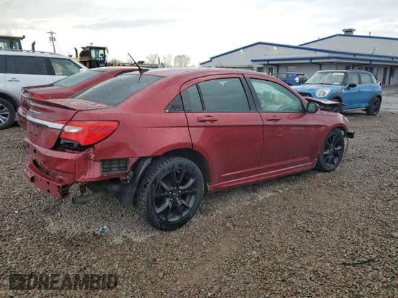 2014 Chrysler 200 Limited with VIN 1C3CCBCG7EN193335, listed as a Copart auction lot 55328725 with Not Provided miles and Salvage Title. Bid and sale history available at DreamBid. Image 3.