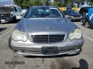 2003 Mercedes-Benz C 230 Kompressor with VIN WDBRF40J03F433176, listed as a Copart auction lot 45996935 with 206,876 mi miles and Salvage Title. Bid and sale history available at DreamBid. Image 5.