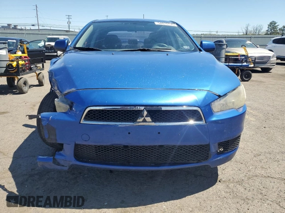 2010 Mitsubishi Lancer ES with VIN JA32U2FU0AU032328, listed as a Copart auction lot 54820975 with 173,792 mi miles and Salvage Title. Bid and sale history available at DreamBid. Image 5.