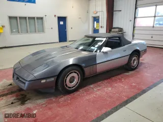 1987 Chevrolet Corvette with VIN 1G1YY3180H5120101, listed as a Copart auction lot 52721005 with 113,894 mi miles and Clean Title. Bid and sale history available at carsss.com. Image 1.