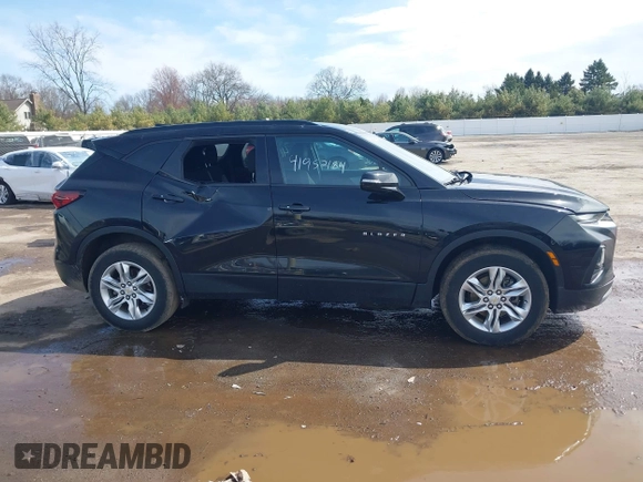 2021 Chevrolet Blazer LT with VIN 3GNKBCRS4MS527506, listed as a IAAI auction lot 41952184 with 76,883 mi miles and . Bid and sale history available at DreamBid. Image 13.