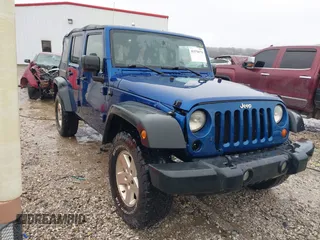 2009 Jeep Wrangler Unlimited X with VIN 1J4GA39189L787777, listed as a IAAI auction lot 41570579 with 193,163 mi miles. Bid and sale history available at carsss.com. Image 1.