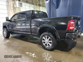 2023 Ram 2500 Longhorn with VIN 3C6UR5PL8PG591647, listed as a Copart auction lot 88803805 with 46,767 mi miles and Salvage title. Bid and sale history available at DreamBid. Image 2.