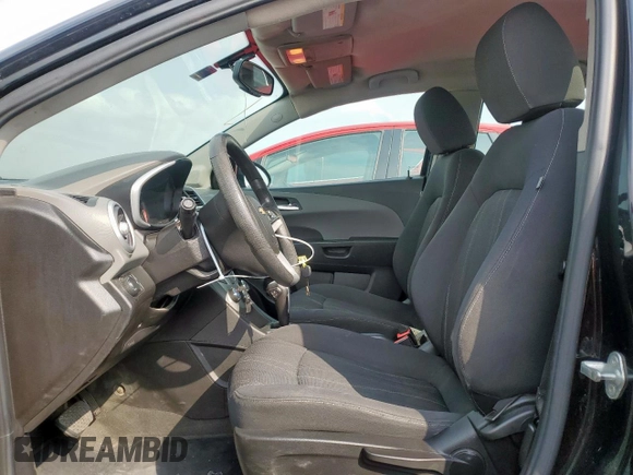 2017 Chevrolet Sonic LT with VIN 1G1JD5SH2H4176859, listed as a Copart auction lot 56787705 with 98,921 mi miles and Salvage title. Bid and sale history available at DreamBid. Image 7.