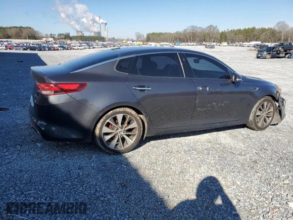2016 Kia Optima SX Turbo with VIN 5XXGW4L24GG092367, listed as a Copart auction lot 45284145 with 162,796 mi miles and Salvage Title. Bid and sale history available at carsss.com. Image 3.