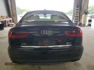 2016 Audi A6 Prestige with VIN WAUHGAFC7GN130843, listed as a Copart auction lot 58635415 with 94,489 mi miles and Salvage title. Bid and sale history available at DreamBid. Image 6.