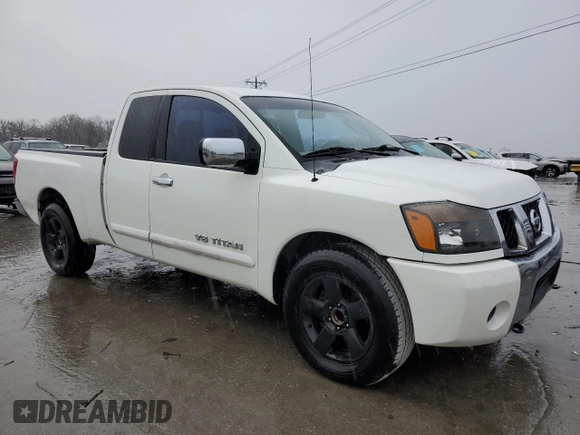 2006 Nissan Titan XE with VIN 1N6BA06A26N545129, listed as a Copart auction lot 86794544 with 277,648 mi miles and Clean title. Bid and sale history available at DreamBid. Image 4.