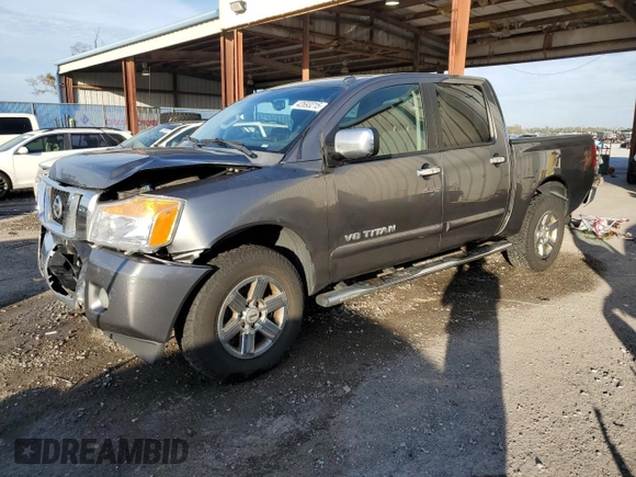 2013 Nissan Titan SL with VIN 1N6BA0EC0DN304864, listed as a Copart auction lot 42693215 with 126,047 mi miles and Salvage Title. Bid and sale history available at DreamBid. Image 1.