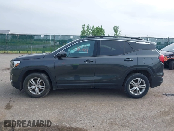 2020 GMC Terrain SLE with VIN 3GKALTEV0LL158495, listed as a IAAI auction lot 42583369 with 30,728 mi miles and . Bid and sale history available at DreamBid. Image 14.