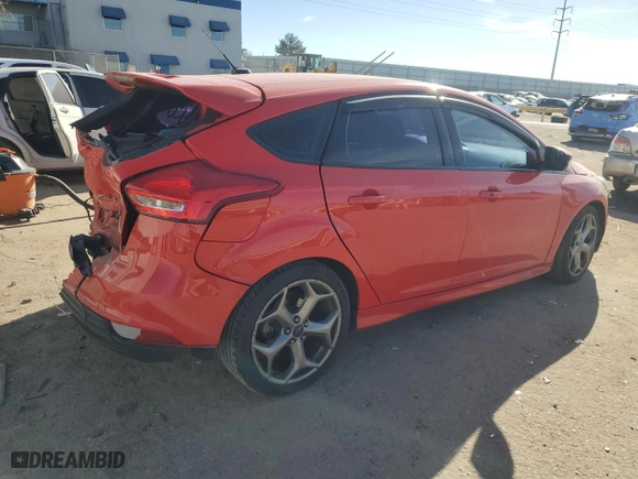 2017 Ford Focus ST with VIN 1FADP3L93HL260546, listed as a Copart auction lot 85938554 with 127,290 mi miles and Salvage Title. Bid and sale history available at carsss.com. Image 3.