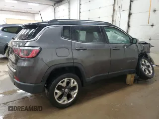 2018 Jeep Compass Limited with VIN 3C4NJDCB8JT395928, listed as a Copart auction lot 55462985 with 66,941 mi miles and Clean title. Bid and sale history available at DreamBid. Image 3.