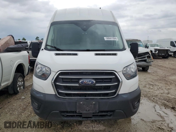 2020 Ford Transit Cargo with VIN 1FTBW3XG0LKB42773, listed as a Copart auction lot 58847284 with 443,703 mi miles and Clean Title. Bid and sale history available at carsss.com. Image 5.