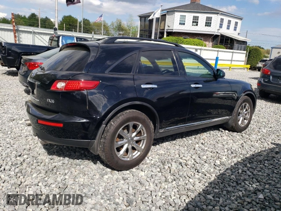 2008 Infiniti FX z VIN JNRAS08W98X201907, wystawiony jako Copart lot #56296865 z przebiegiem 106 294 mil mil oraz Czysty tytuł • Clean title. Historia ofert i sprzedaży dostępna na DreamBid. Obrazek 3.