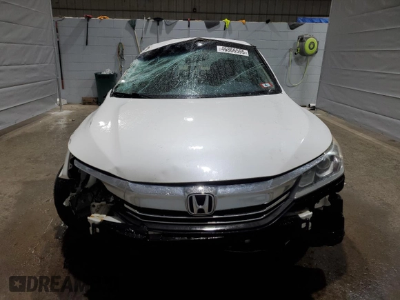 2016 Honda Accord Sedan LX with VIN 1HGCR2F31GA207017, listed as a Copart auction lot 46866595 with 225,260 mi miles and Salvage Title. Bid and sale history available at carsss.com. Image 5.