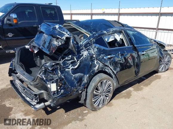 2023 Nissan Altima SL with VIN 1N4BL4EV4PN409827, listed as a IAAI auction lot 41660359 with 27,364 mi miles and . Bid and sale history available at DreamBid. Image 4.