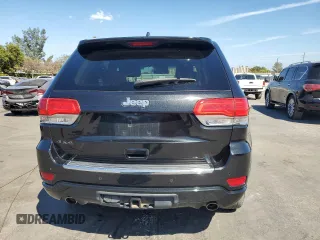2015 Jeep Grand Cherokee Overland with VIN 1C4RJFCT6FC628729, listed as a Copart auction lot 50192705 with 106,102 mi miles and Salvage Title. Bid and sale history available at carsss.com. Image 6.