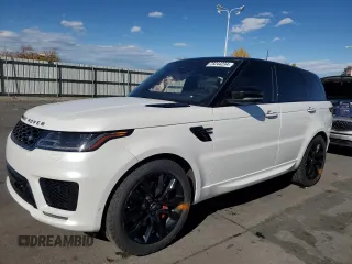 2021 Land Rover Range Rover Sport HST with VIN SALWS2RU4MA754873, listed as a Copart auction lot 78244234 with 57,053 mi miles and Salvage Title. Bid and sale history available at carsss.com. Image 1.