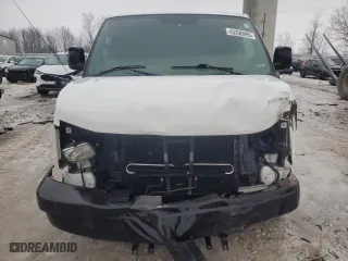 2011 Chevrolet Express Cargo Van with VIN 1GCWGFCA5B1134674, listed as a Copart auction lot 43206995 with 0 mi miles and Clean Title. Bid and sale history available at carsss.com. Image 5.
