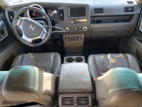 2008 Honda Ridgeline RTL with VIN 2HJYK16528H532472, listed as a Copart auction lot 53685845 with 218,859 mi miles and Salvage Title. Bid and sale history available at carsss.com. Image 8.