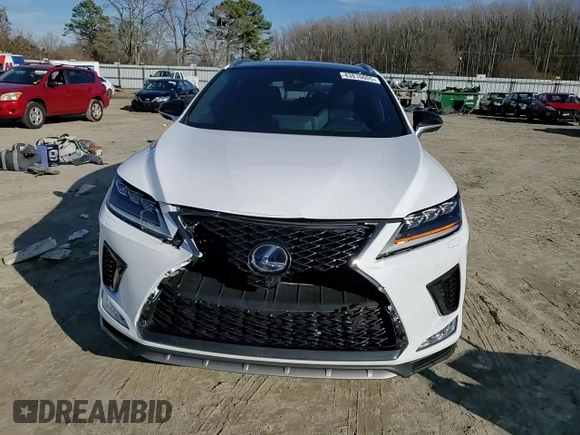 2021 Lexus RX with VIN 2T2YGMDA4MC071511, listed as a Copart auction lot 43810605 with 37,158 mi miles and Salvage Title. Bid and sale history available at carsss.com. Image 11.