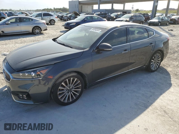 2017 Kia Cadenza Premium with VIN KNALC4J17H5072747, listed as a Copart auction lot 84694544 with 134,454 mi miles and Clean Title. Bid and sale history available at carsss.com. Image 1.