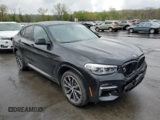 2020 BMW X4 M40i with VIN 5UX2V5C09L9B33814, listed as a Copart auction lot 49206023 with 25,250 mi miles. Bid and sale history available at carsss.com. Image 4.
