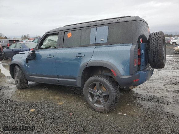 2020 Land Rover Defender HSE with VIN SALE9EEU9L2014386, listed as a Copart auction lot 84062764 with 0 mi miles and Salvage Title. Bid and sale history available at carsss.com. Image 2.