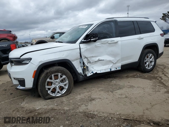 2023 Jeep Grand Cherokee Limited with VIN 1C4RJKBG3P8872839, listed as a Copart auction lot 51646765 with 13,191 mi miles and Salvage title. Bid and sale history available at DreamBid. Image 1.