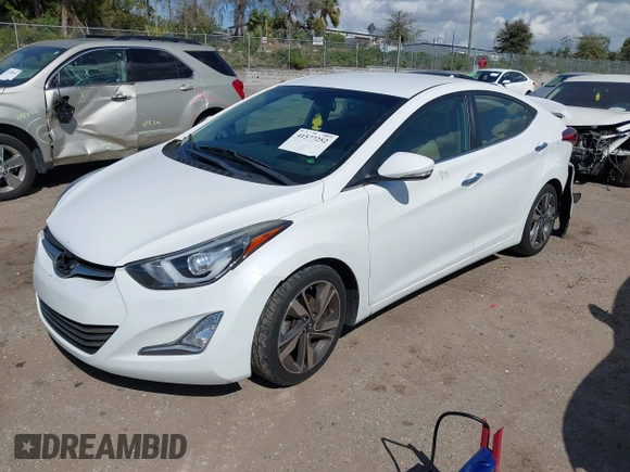 2015 Hyundai Elantra SE z VIN 5NPDH4AE7FH570097, wystawiony jako IAAI lot #41577252 z przebiegiem 135 219 mil mil oraz . Historia ofert i sprzedaży dostępna na DreamBid. Obrazek 17.