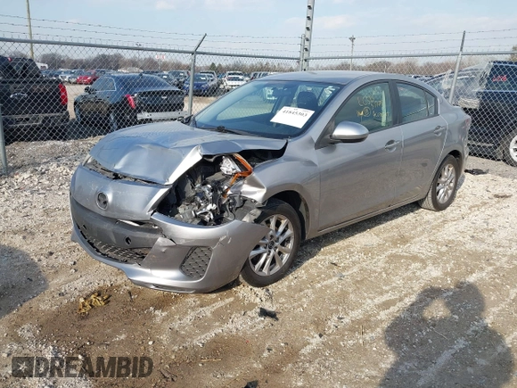 2013 Mazda 3 i SV with VIN JM1BL1TF4D1719757, listed as a IAAI auction lot 41845303 with 134,106 mi miles. Bid and sale history available at carsss.com. Image 17.