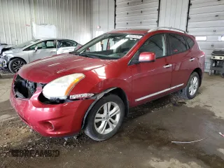 2012 Nissan Rogue SV with VIN JN8AS5MV6CW351521, listed as a Copart auction lot 54097525 with 80,615 mi miles and Non Repairable. Bid and sale history available at carsss.com. Image 1.