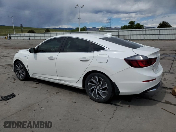 2019 Honda Insight Touring z VIN 19XZE4F9XKE007764, wystawiony jako Copart lot #54619275 z przebiegiem 24 441 mil mil oraz Szkoda całkowita • Salvage title. Historia ofert i sprzedaży dostępna na DreamBid. Obrazek 2.