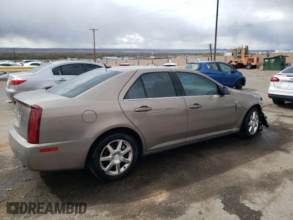 2006 Cadillac STS with VIN 1G6DW677960132689, listed as a Copart auction lot 48180604 with Not Provided miles and Salvage Title. Bid and sale history available at carsss.com. Image 3.