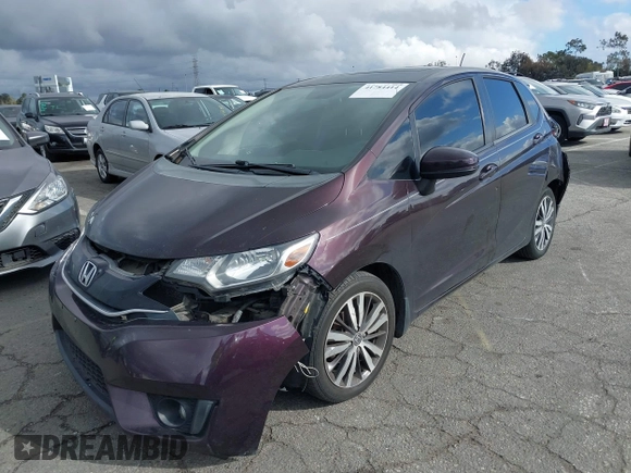 2015 Honda Fit EX-L with VIN 3HGGK5H89FM758572, listed as a IAAI auction lot 41784414 with 97,707 mi miles. Bid and sale history available at carsss.com. Image 17.