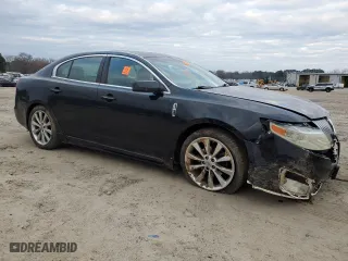 2011 Lincoln MKS w/EcoBoost with VIN 1LNHL9FT1BG610446, listed as a Copart auction lot 86276684 with 0 miles and Salvage Title. Bid and sale history available at carsss.com. Image 4.