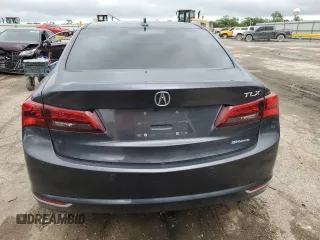 2016 Acura TLX Advance with VIN 19UUB3F74GA000641, listed as a Copart auction lot 55350555 with 135,221 mi miles and Salvage title. Bid and sale history available at DreamBid. Image 6.