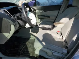 2012 Honda Civic LX with VIN 2HGFB2F52CH555956, listed as a Copart auction lot 53281255 with Not Provided miles and Salvage Title. Bid and sale history available at DreamBid. Image 7.