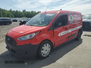2019 Ford Transit Connect XL with VIN NM0LS7E24K1411549, listed as a Copart auction lot 57743665 with 217,027 mi miles and Salvage title. Bid and sale history available at DreamBid. Image 1.