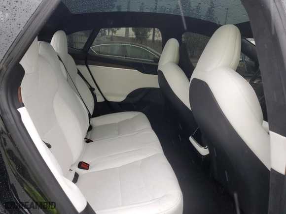 2023 Tesla Model S with VIN 5YJSA1E59PF514540, listed as a Copart auction lot 45308895 with 24,165 mi miles and Salvage Title. Bid and sale history available at carsss.com. Image 10.