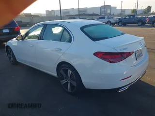 2024 Mercedes-Benz C 300 with VIN W1KAF4GB4RR232617, listed as a IAAI auction lot 41524093 with 5,284 mi miles and . Bid and sale history available at DreamBid. Image 3.
