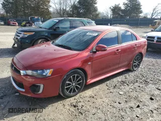 2017 Mitsubishi Lancer ES with VIN JA32U2FU8HU002553, listed as a Copart auction lot 45399815 with 136,502 mi miles and Salvage Title. Bid and sale history available at carsss.com. Image 1.