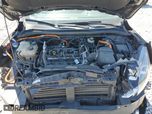 2021 Ford Escape SE Hybrid with VIN 1FMCU9BZ3MUA26006, listed as a Copart auction lot 55714155 with 99,786 mi miles and Salvage title. Bid and sale history available at DreamBid. Image 12.