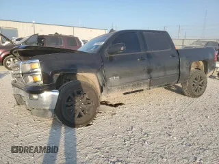 2015 Chevrolet Silverado 1500 LT with VIN 3GCPCREH9FG318566, listed as a Copart auction lot 76086834 with 146,698 mi miles and Salvage Title. Bid and sale history available at DreamBid. Image 1.