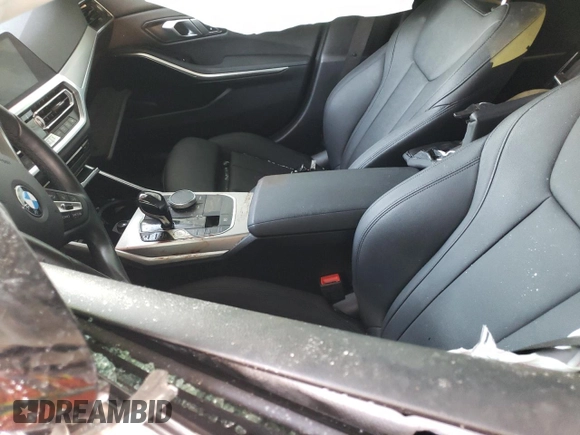 2021 BMW 3 Series 330i with VIN 3MW5R1J08M8B73547, listed as a Copart auction lot 58420085 with Not provided miles and Salvage title. Bid and sale history available at DreamBid. Image 7.