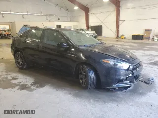 2016 Dodge Dart SXT Sport with VIN 1C3CDFFAXGD822283, listed as a Copart auction lot 86721744 with 105,073 mi miles and Salvage Title. Bid and sale history available at carsss.com. Image 4.