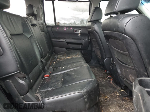 2010 Honda Pilot Touring with VIN 5FNYF4H9XAB010078, listed as a Copart auction lot 51292685 with 341,684 mi miles and Salvage Title. Bid and sale history available at carsss.com. Image 12.
