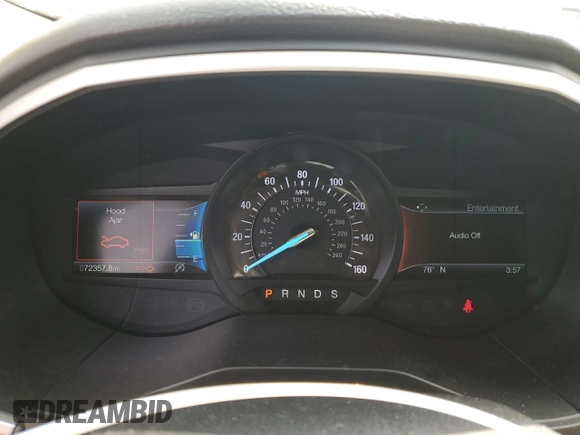 2019 Ford Edge SEL with VIN 2FMPK3J95KBB97431, listed as a Copart auction lot 58790065 with 72,357 mi miles and Salvage title. Bid and sale history available at DreamBid. Image 9.