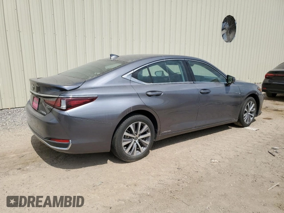 2021 Lexus ES with VIN 58ACA1C10MU006937, listed as a Copart auction lot 72951764 with 22,762 mi miles and Salvage Title. Bid and sale history available at carsss.com. Image 3.