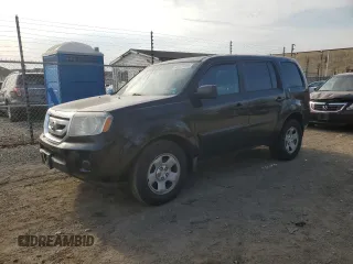 2011 Honda Pilot LX with VIN 5FNYF4H29BB036482, listed as a Copart auction lot 48827005 with 323,631 mi miles and Clean Title. Bid and sale history available at carsss.com. Image 1.